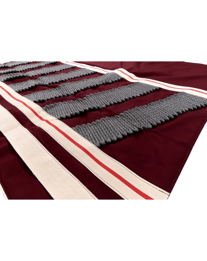 Tapis de nettoyage avec tresses métalliques et toile PY